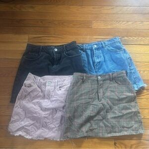 Brandy Melville and Urban Outfitters Skirt Bundle